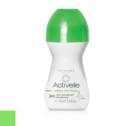 Dezodorant antyperspiracyjny 24h w kulce Activelle Green Tea Fresh 30332