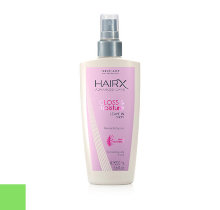 Spray bez spłukiwania HairX Advanced Care Gloss & Moisture 32901