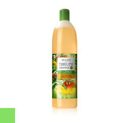 Szampon z odżywką 2-w-1 z olejkiem z jojoba i mango Nature Secrets 26449