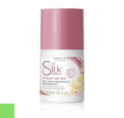Dezodorant antyperspiracyjny 24h w kulce Silk Beauty 31365