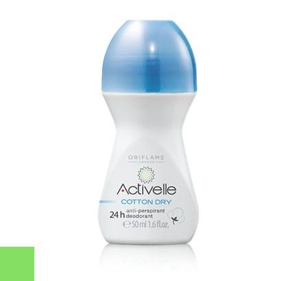 Dezodorant antyperspiracyjny 24h w kulce Activelle Cotton Dry 25281
