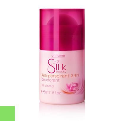 Dezodorant antyperspiracyjny 24h w kulce Silk Beauty 21462